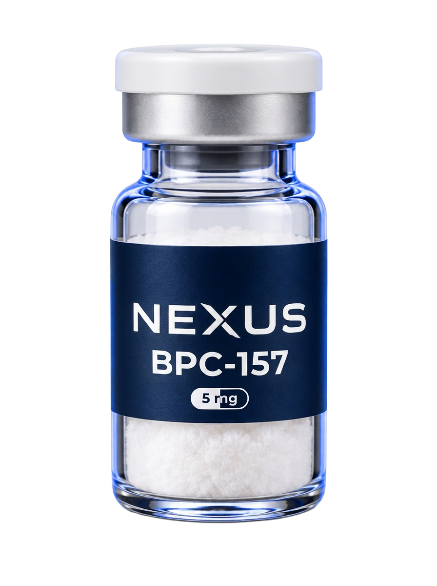 בקבוקון BPC-157 של Nexus Peptides