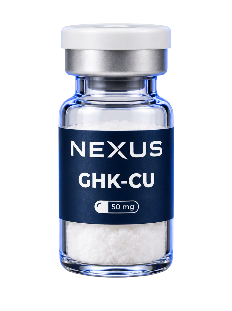 בקבוקון GHK-CU של Nexus Peptides